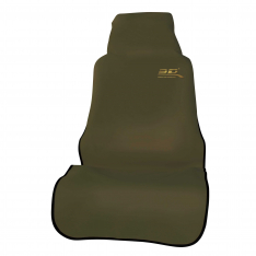 3D CAR SEAT DIRT, SPILLS, WATER, MUD AND PET HAIR PROTECTOR FRONT BROWN-0