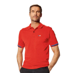 M Mens Polo Shirt Red S-0