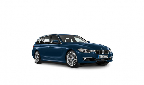BMW 3 Series Touring F31 Imperial Blue 143 scale-0