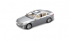 BMW 5 Series F10 Silvertone metallic 1:18 scale-0