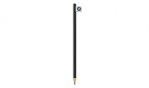 Flag Label Pencil Black-0