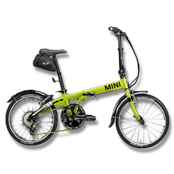 MINI Folding Bike Lime-0