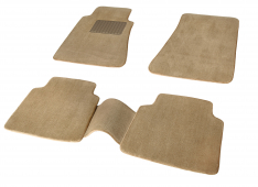 3D UNIVERSAL CAR MAT ANTI-SKID SAFETY WATER-PROOF DUKE C BEIGE 4 PIECES-0