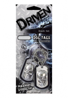 DRIVEN DOG TAGS - BLACK OUT-0