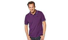 Mens Polo Shirt Purple-0