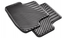 Audi A3 Rubber Floor mat Rear-0
