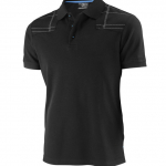 Mens  Polo Shirt Blackblue-0