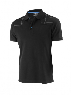 Mens Polo Shirt Blackblue-0