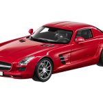 Sls Amg Coupe C197 1:18 Amg Le Mans Red-0