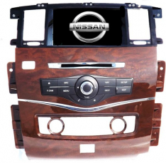 FlyAudio Car Navigation & DVD For Nissan Patrol 2013 - 2014 Wooden Skin-0