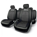 SPARCO UNIVERSAL SEAT COVER BLACK/BLACK-0