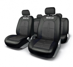 SPARCO UNIVERSAL SEAT COVER BLACK/BLACK-0