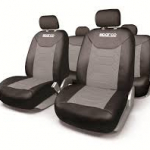 SPARCO UNIVERSAL SEAT COVER BLACK/GREY-0