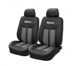 SPARCO 2 FRONT PU SEAT COVER GREY-0
