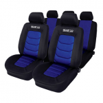 SPARCO SEAT COVER SET MESH BLUE-0