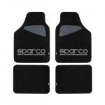 SPARCO CAR MATS BLACK/GREY 2 LOGO-0