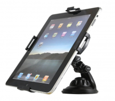 Digidock Tablet Cradle With Suction Mount And Swivel-0