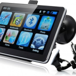 CN7-India & GCC Maps GPS Voice Nav. 7inch Bluetooth AV IN Arabic & English 4GB Internal Storage -0