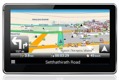 Jeva BHUTAN, CAMBODIA, NEPAL, LAOS 7inch Car GPS NAVIGATION Unit -0