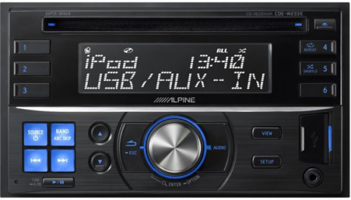 Alpine CDE-W233E Audio, Navi & DVD-0