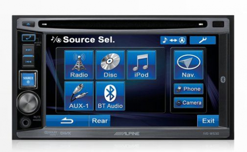 Alpine IVE-W530EBT Audio, Navi & DVD-0