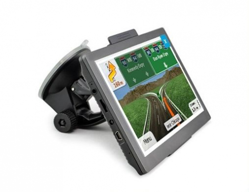 India, GCC, Iraq, Jordan & Lebanon Latest Maps 7 inch Car GPS with 8GB Built-in Memory-0