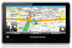 Jeva 5inch (HD) Car GPS Navigation, Bluetooth, with Reverse Camera - Malaysia Singapore Maps -0