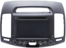 Magic Touch 7 Inch Car GPS and DVD for Hyundai Elantra - Model - 2008-10-0