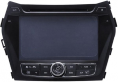 Magic Touch 8 Inch Car GPS and DVD for Hyundai Santa Fe - Model - 2012-14-0