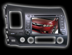 Car DVD Player For Honda Civic With GPS including with Reverse Camera-0