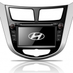 FlyAudio Car Navigation & DVD for Hyundai Accent Model 2011-2013-0