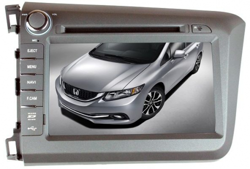 Honda Civic 2012 DVD Player with GPS Navigation with Reverse Camera-0