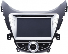 Magic Touch 8 Inch Car GPS and DVD for Hyundai Elantra - Model - 2011-13-0
