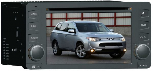 Mitsubishi Outlander 2014 DVD Player and Navigation System with Reverse Camera-0