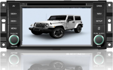 FlyAudio Car Navigation & DVD for Jeep Wrangler Suitable for Model 2008 - 2014-0