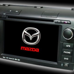Mazda 3 DVD Player With GPS with reverse Camera-0