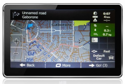 Jeva ZIMBABWE, BOTSWANA, NAMIBIA - 5inch (HD) CAR GPS NAVIGATION -0