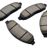 O.E. NISSAN BRAKE PAD SET REAR-0