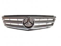 MERCEDES BENZ C-CLASS RADIATOR GRILLE SILVER-0