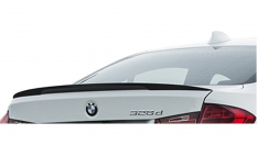 BMW 3 SERIES (F30/F31) M-Tech V-Style VRS Aero Deck Lid Spoiler Carbon Fiber PP 1x1 Glossy-0