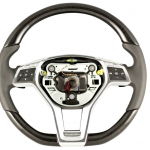 MERCEDES BENZ SL-CLASS Steering Wheel Wood-Leather-10358