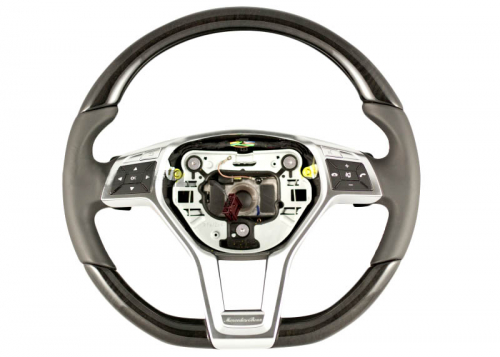 MERCEDES BENZ SL-CLASS Steering Wheel Wood-Leather-10358