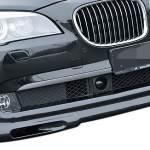 BMW 5 SERIES (F10/F11) M-Tech V-Style VRS Aero Front Add On Spoiler Carbon Fiber PP 1×1 Glossy-0