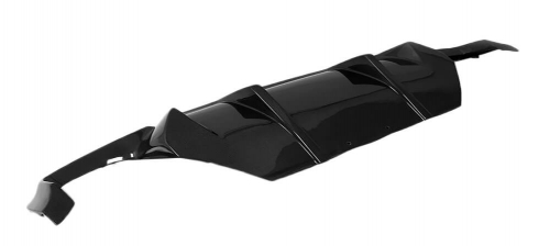 BMW 5 SERIES (F10/F11) M-Tech V-Style VRS Aero Rear Replacement Diffuser Carbon Fiber PP 1x1 Glossy-0