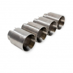 BMW 4 SERIES (F32/F33) “M4 V-Style” VRS GTS 90mm Stainless Steel Exhaust Tip Set – Black Diamond Finish-0