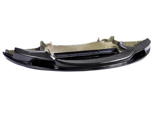 BMW 4 SERIES (F32/F33) M4 V-Style VRS GTS Front Add On Spoiler Carbon Fiber PP 2×2 Glossy-10441