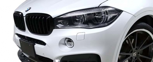 BMW X6 (F16) Carbon V2 Front Lip Spoiler-10583