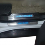 TOYOTA LAND CRUISER FJ200 2008-2014 LED LIGHT STAINLESS STEEL INNER SIDE DOOR SILL-11145