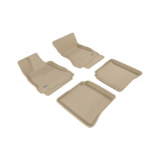 3D MERCEDES BENZ S CLASS L W221L CUSTOM FIT CAR MAT BEIGE 2007 - 2013-0