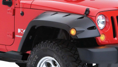 07-14 JEEP WRANGLER JK 2-DOOR BUSHWACKER REAR POCKET STYLE FENDER FLARES-0